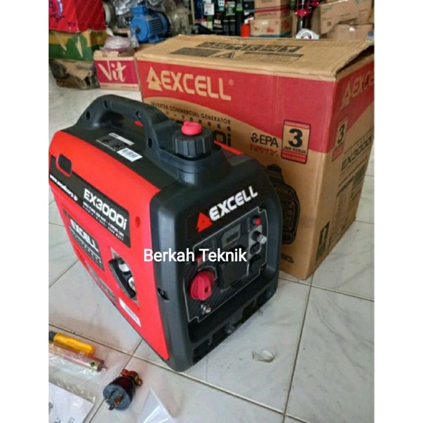 Genset Inverter 2000 Watt Silent Excell EX 3000 i