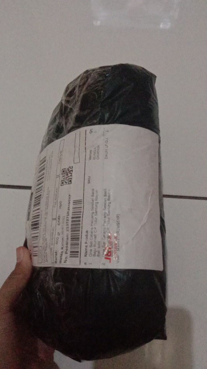 One Set Celana Panjang Setelan Batik Baju Rumah Cp Tidur Santung Rayon Bali Solo