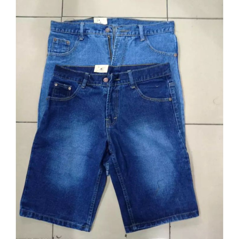 Celana Pendek Jeans Pria Celana Pendek Pria Reguler Pendek Jeans Basic Celana Pendek Pria