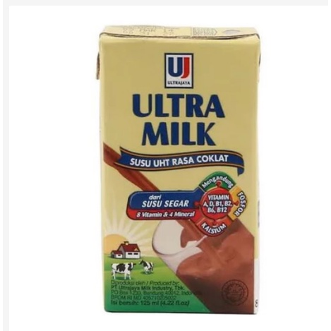 SUSU ULTRA MILK 125 ML