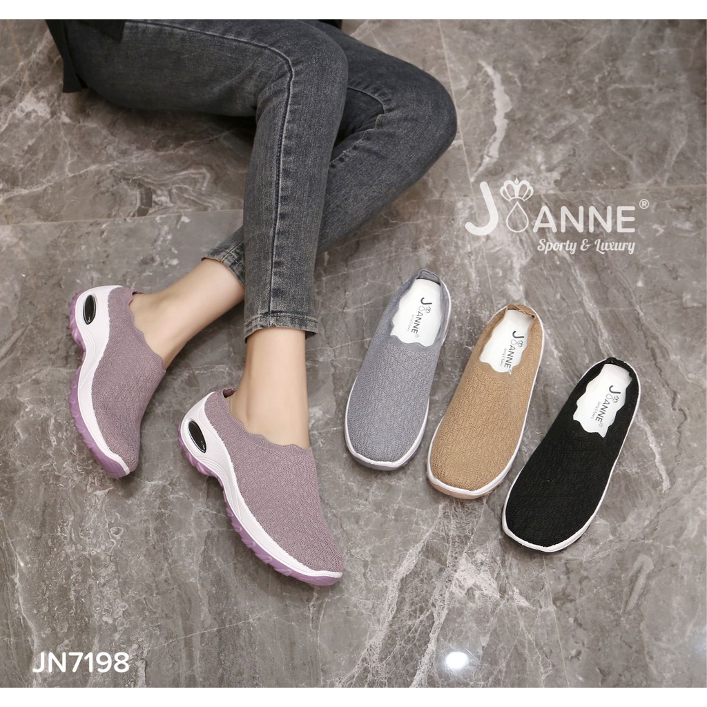 JOANNE Casual Slop Sneakers Shoes #JN7198 ORIGINAL