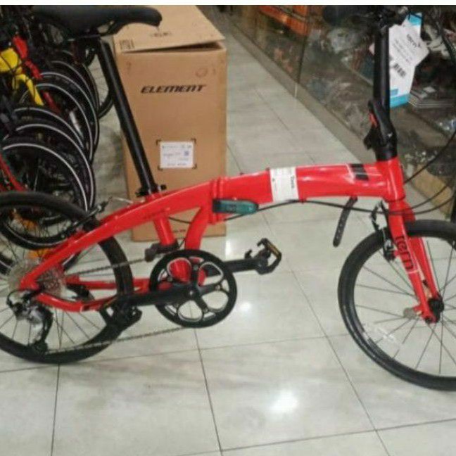 SEPEDA LIPAT TERN VERGE D9 22INCH RED