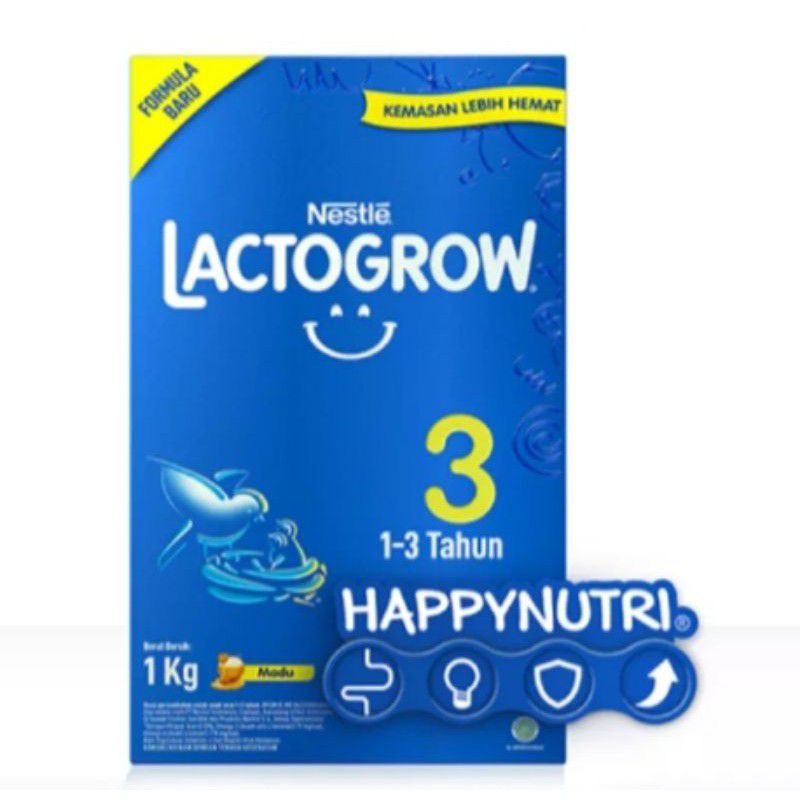 SUSU LACTOGROW 3 VANILA MADU 1kg