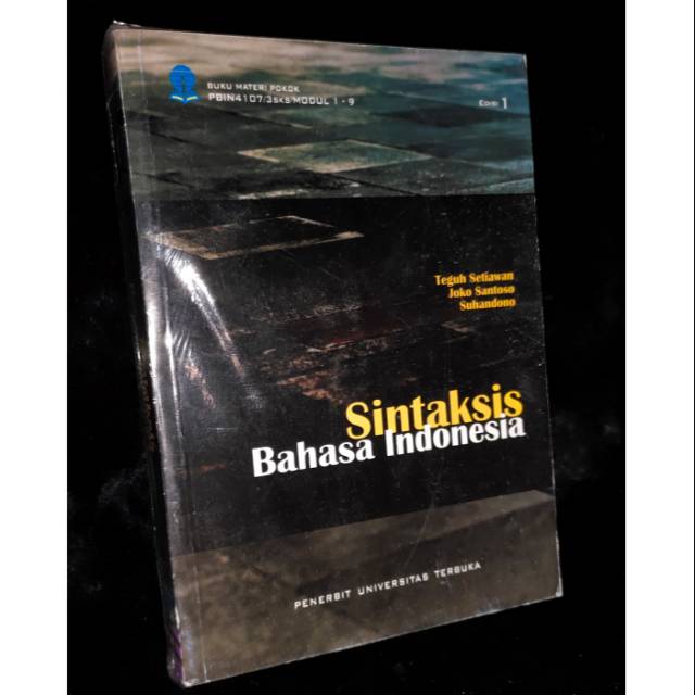 Sintaksis bahasa Indonesia