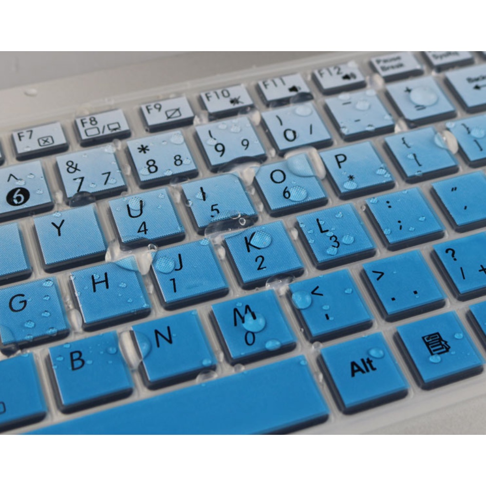 Cover Pelindung Keyboard Bahan Silikon Lembut Ultra Tipis untuk 14Inch Dell Latitude e5480 / e5490