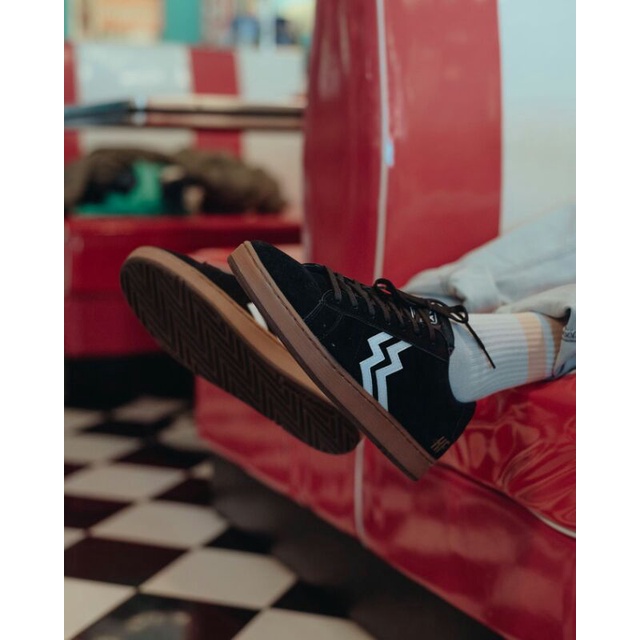 Geoff Max Official - HF Court Black Gum | Sepatu Pria | Sepatu Wanita