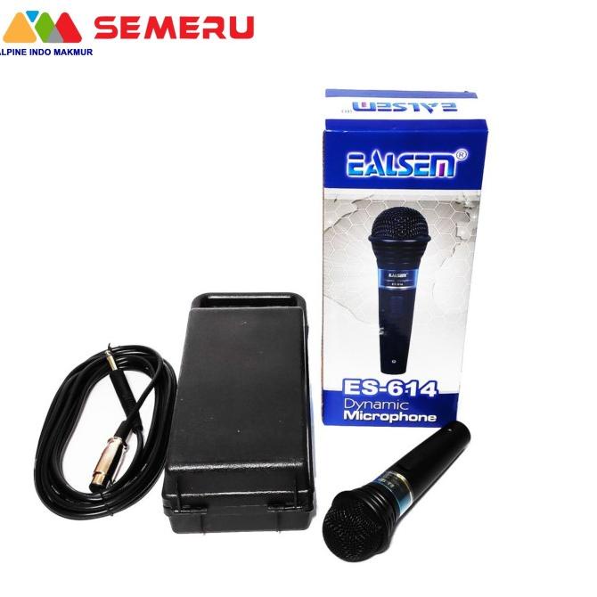 siap kirim] MIC EALSEM DYNAMIC MICROPHONE ES-614