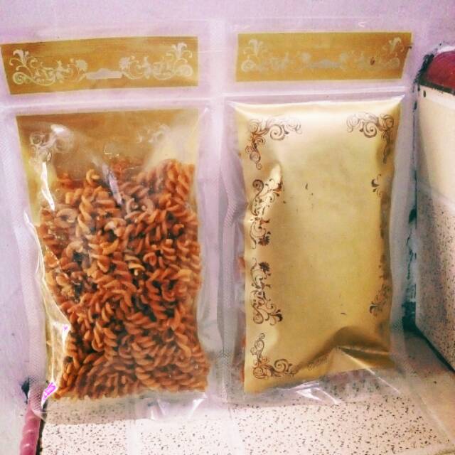 

Makaroni spiral rasa jeruk pedas