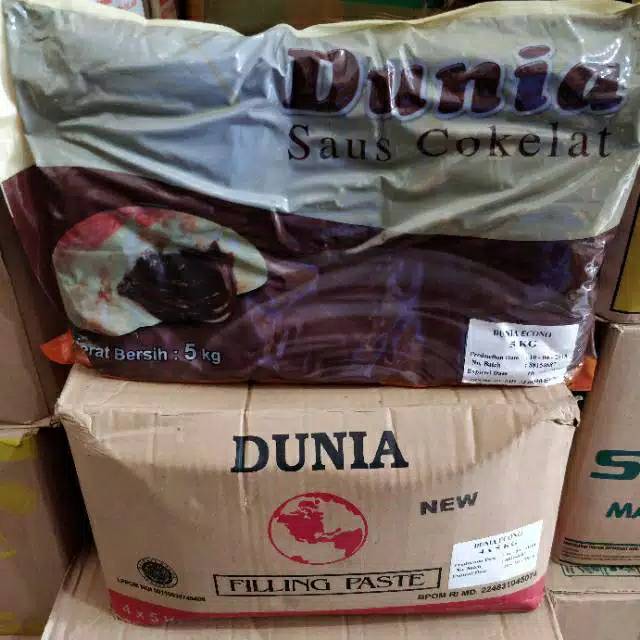 

Dunia Coklat Filling / Selai Coklat Isian Roti 5Kg