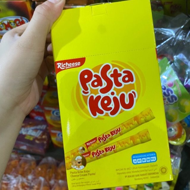 BOX PASTA Keju Coklat 500