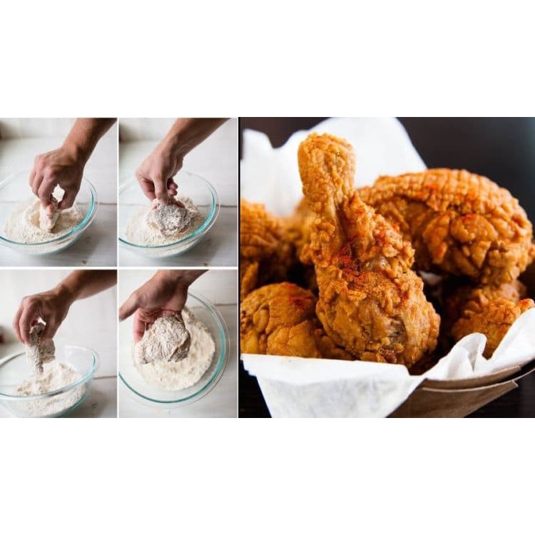 

Fried Chicken 500gram / Tepung Kentuky / Kentuky Ayam / Batter Breader