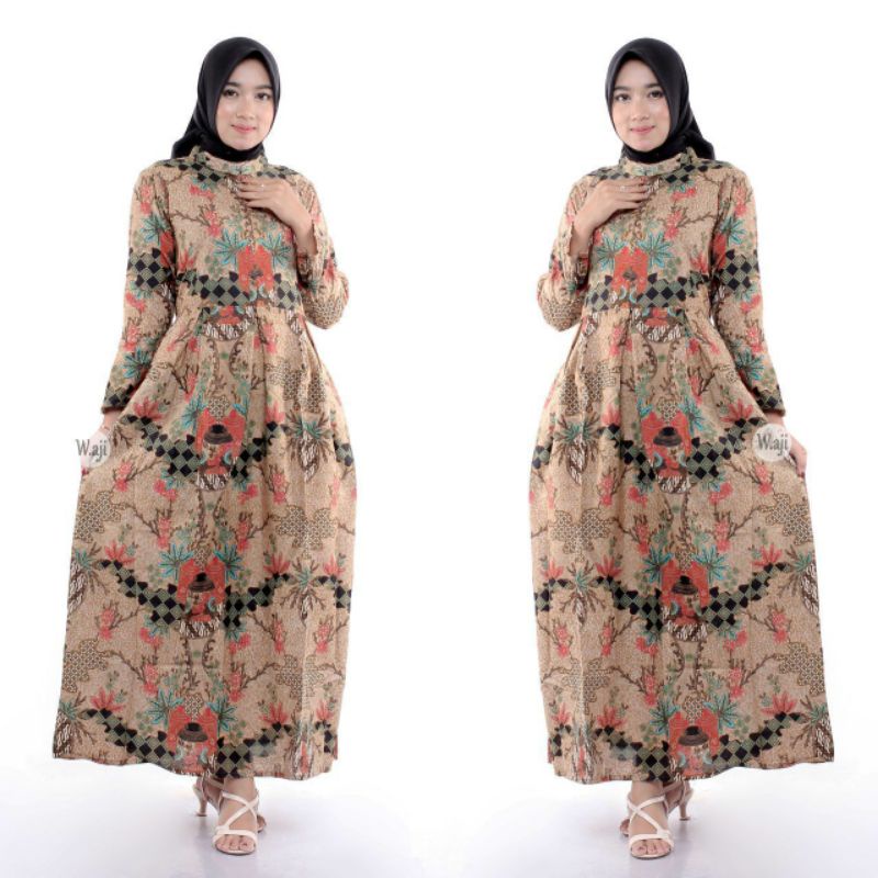 Batik Couple keluarga Sarimbitan sania ruffle ori ndoro jowi dnt motif Toples