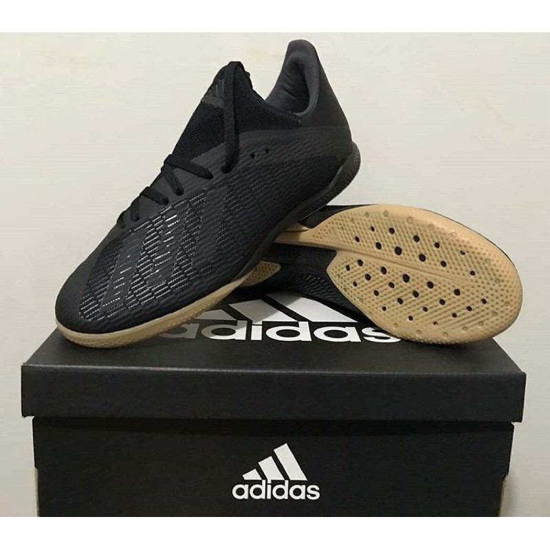 Sepatu Futsal Adidas X 19.3 Black (F35369)