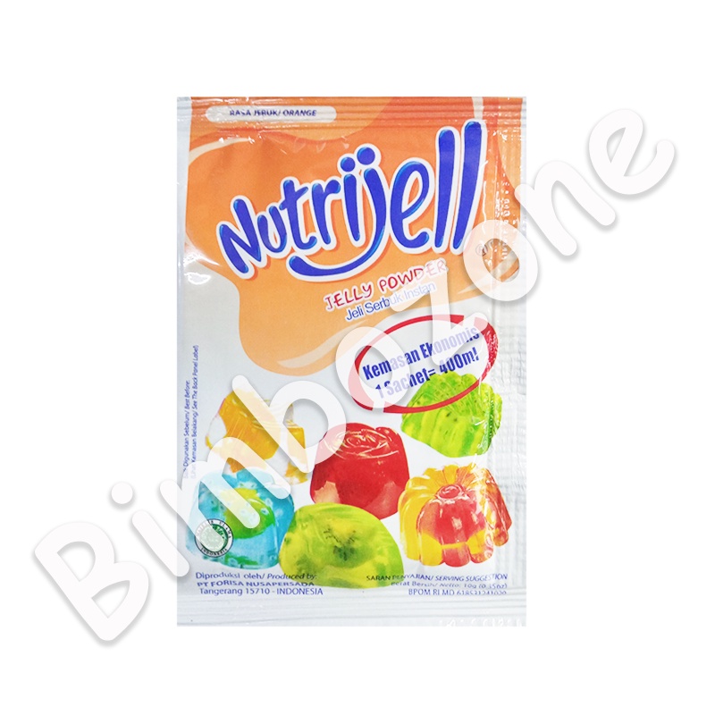 Bimbozone - Pudding puding jelly makanan snack anak NUTRIJELL EKONOMIS 10gr