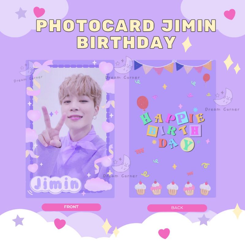 Jimin Mini Polaroid boyfriendable | FREE | Baca Deskripsi