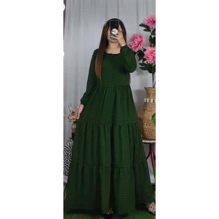 Longdress Wanita Kotak LongDress Kotak Gamis Kotak