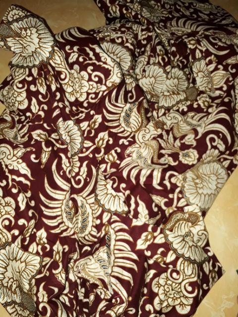 Kemeja Batik Pendek Alisan Slimfit 00158