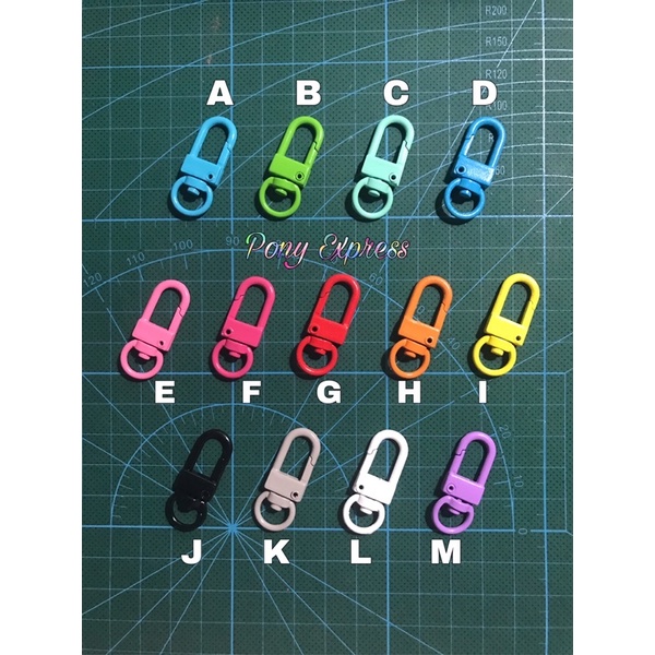 Keychain Ring Metal Lobster Clasp DIY Aksesoris