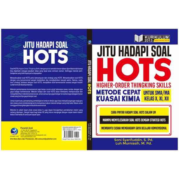 

Buku Jitu Hadapi Soal HOTS - Metode Cepat Kuasai Kimia untuk SMA/MA Kelas X, XI, XII - Soni Syarifuddin, S.Pd. & Luh Murniasih, M.Pd.