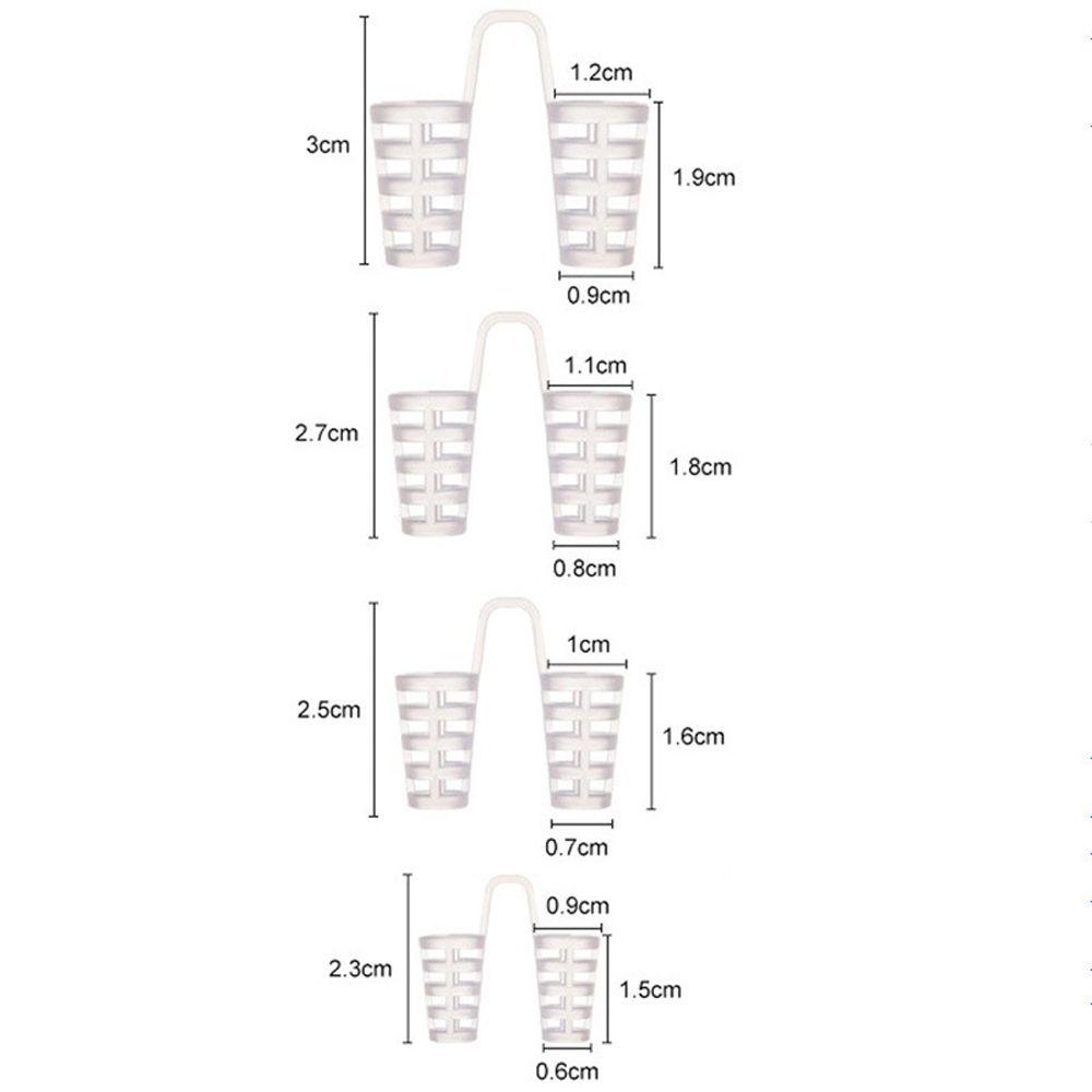 Preva 8 Pcs Stopper Mendengkur Perawatan Kesehatan Hidung Dilators Silent Breathing Nose Clip