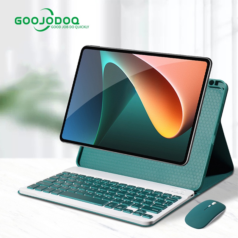 goojodoq Bluetooth Keyboard、Mouse &amp; Case kit For iPad 10.2 7/8/9th Pro 11 2020