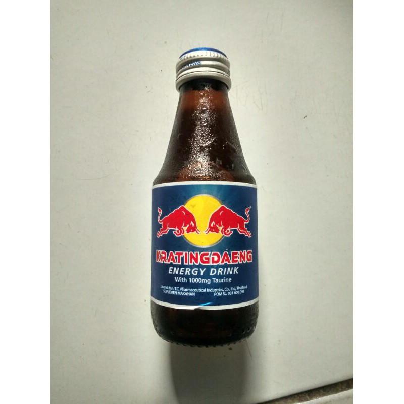 

Kratingdaeng botol energy drink satuan