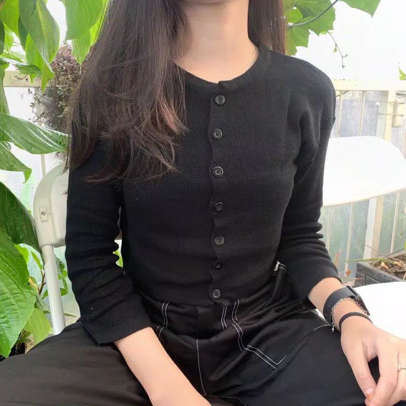 BAILEY CARDI RAJUT/CROP ANGEL KROP TOP