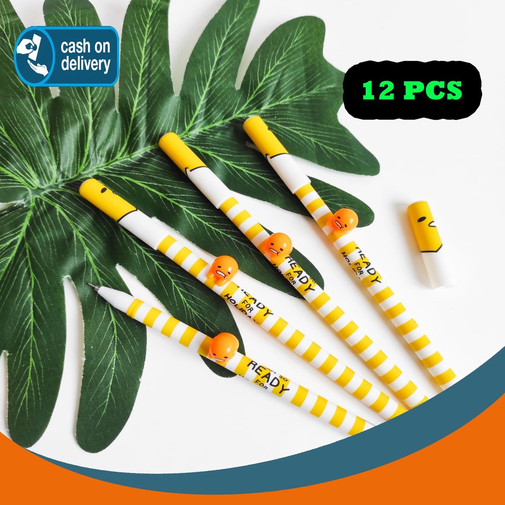 

SELUSIN PULPEN GEL GUDETAMA I'AM SORRY READY ISI 12 PCS PEN ALAT TULIS BOLPOIN UNIK IMUT MURAH PEN GEL KARAKTER LUCU MURAH PENA