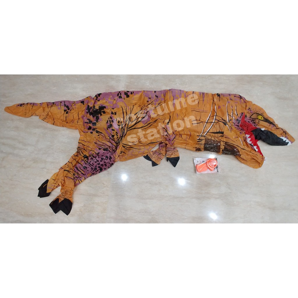 Kostum Dinosaurus T-rex Dewasa / Costume Dino Trex Inflatable, model pompa angin