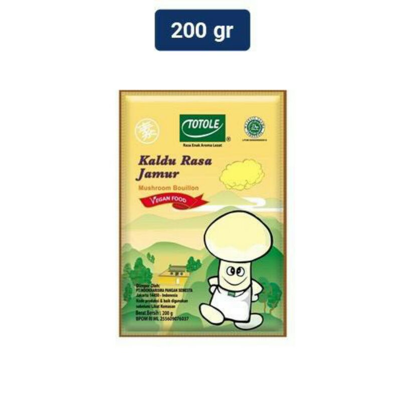 

kaldu jamur totole 200grm murah halal
