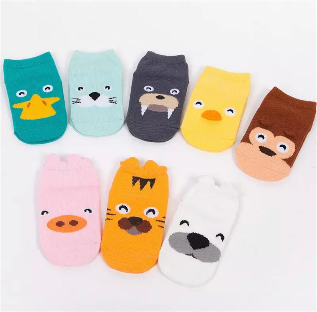 MD - Kaos Kaki Bayi Balita Import - Motif Cute Animal Korea