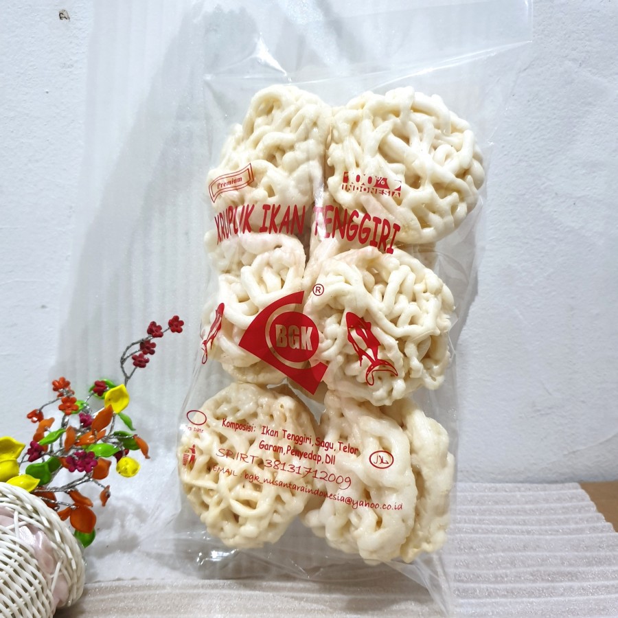 

Krupuk Ikan Tenggiri Kriting