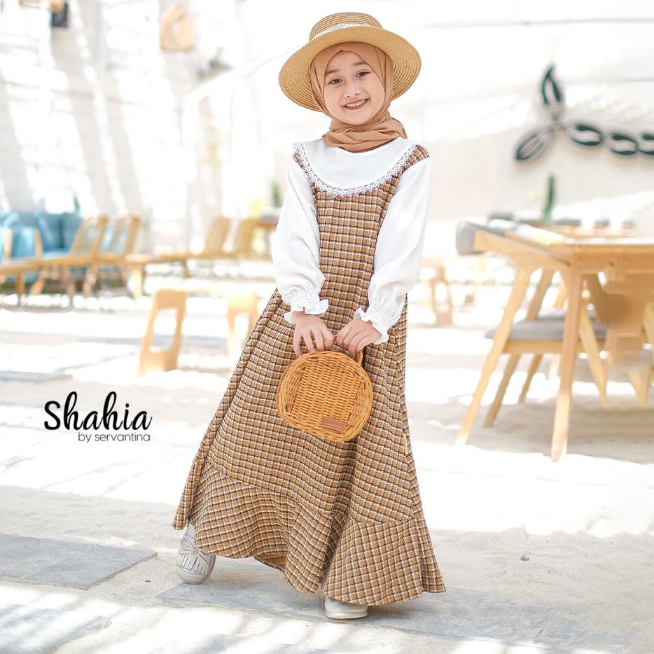 Sangat Nyaman.. SHAHIA - Aiko Dress Gamis Anak Perempuan