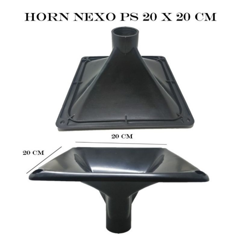 Tweeter Horn NEXO / Tweter Corong PS 20 x 20 CM Tinggi 11,5 CM