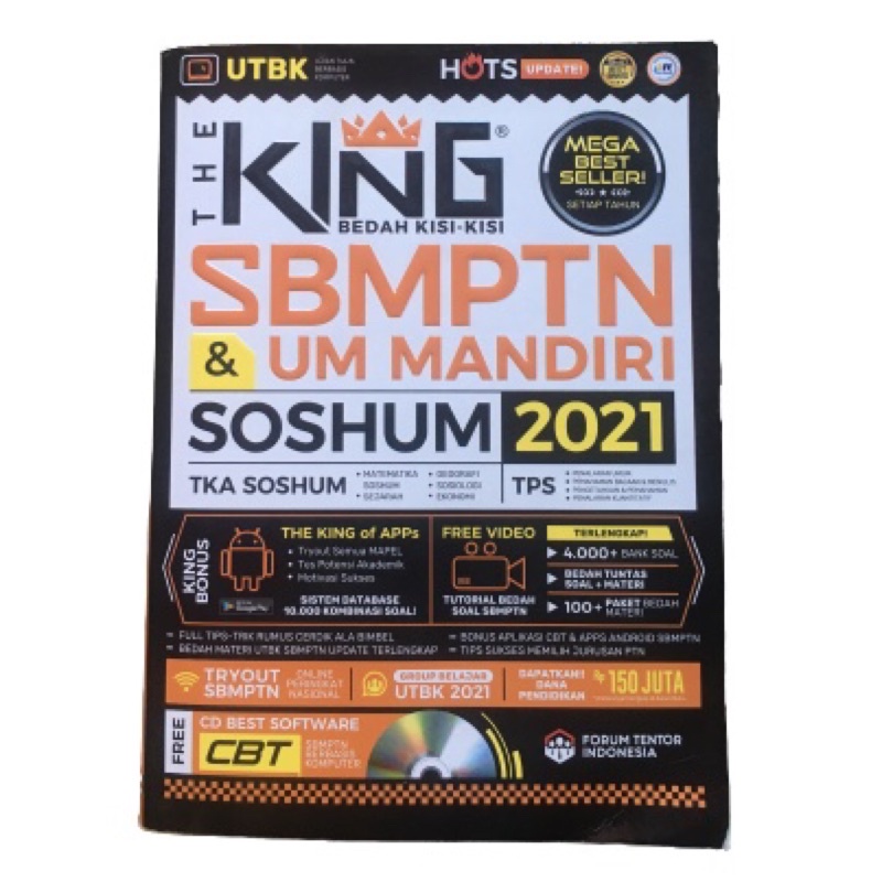 [Preloved] The King SBMPTN&amp;UM MANDIRI SOSHUM 2021 - NEGO