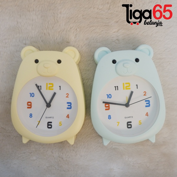 365 CLOCK #41216 Jam Meja Jam Kecil Bentuk Lucu