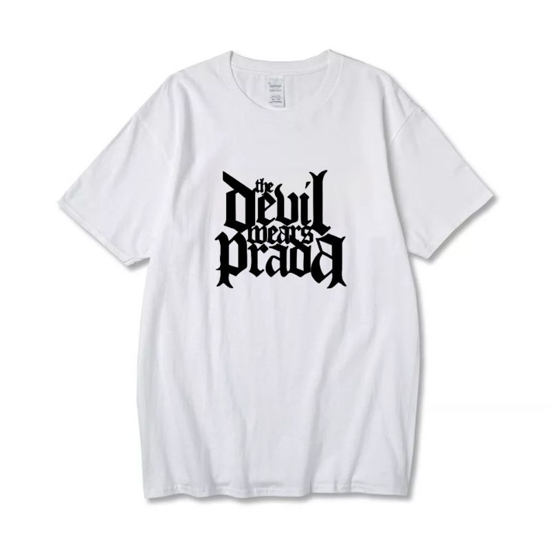 Kaos Band THE DEVIL WEARS PRADA Pria Wanita Custom Distro Polos