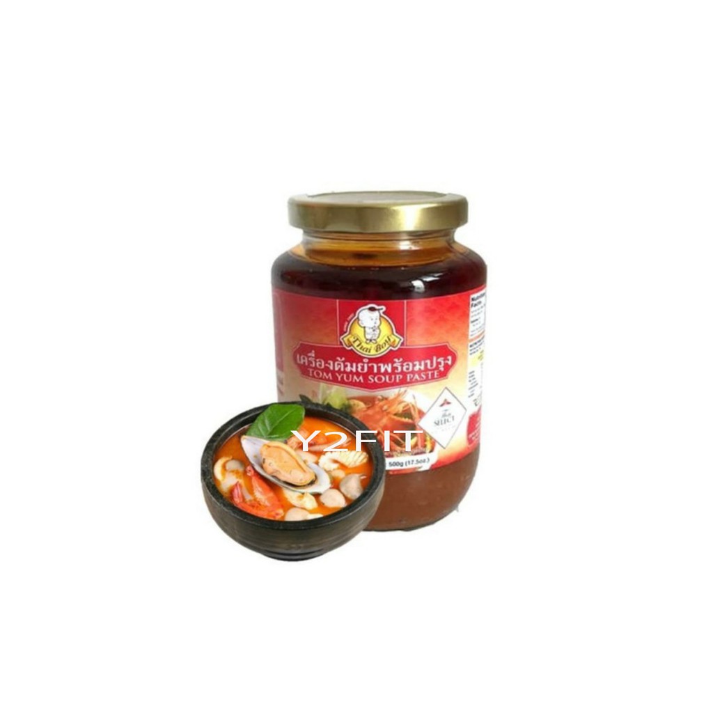

BUMBU TOMYAM - TOMYUM PASTE THAI BOY 500 GR HALAL SAUS THAILAND ENAK