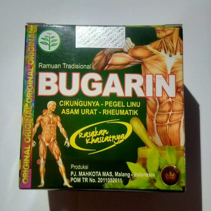 Kapsul Bugarin Original Asam Urat Pegal Linu Rematik