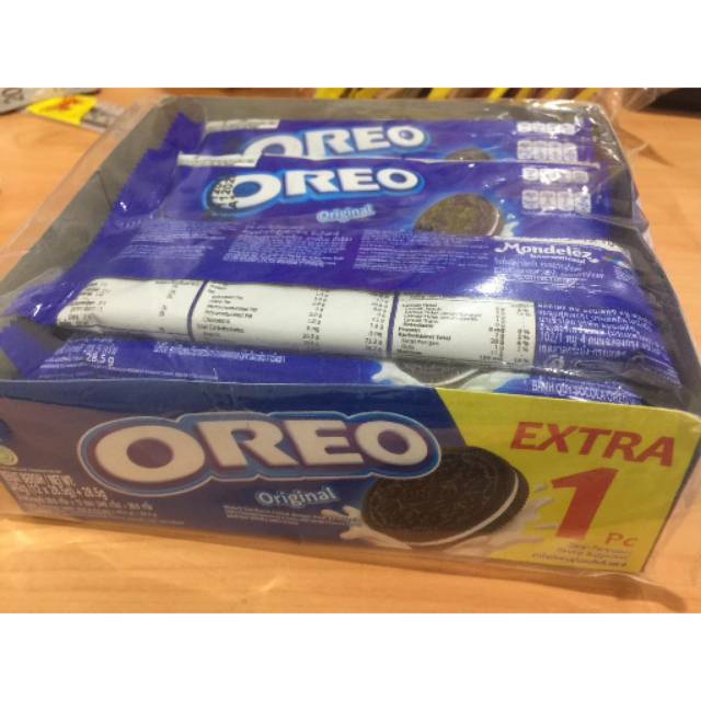 

OREO BISKUIT SANDWICH COKLAT 28,5 GRAM