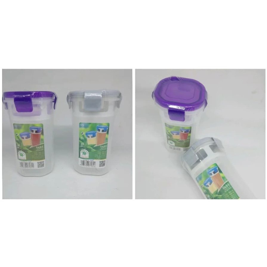 GREEN LEAF Lock4 Botol Saring Gelas Saring Botol Plastik Tempat Minum ada Saringan GreenLeaf Origin