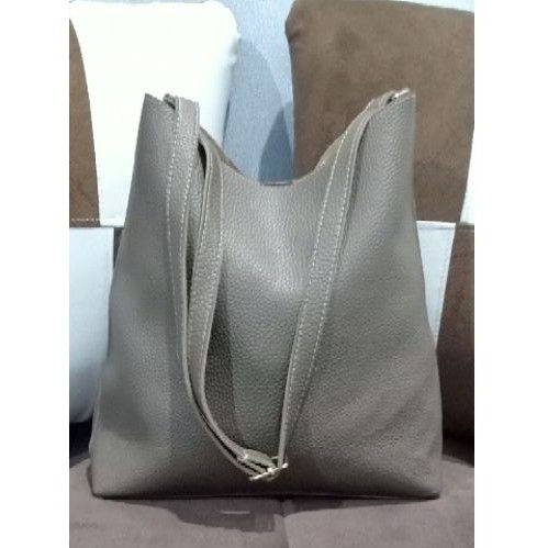tas monza atau preloved sling bag kulit jeruk