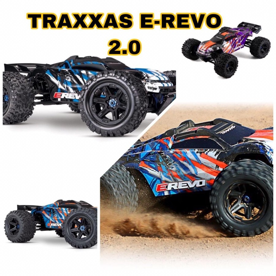 RC Car Traxxas E-Revo Erevo VXL 2.0 
