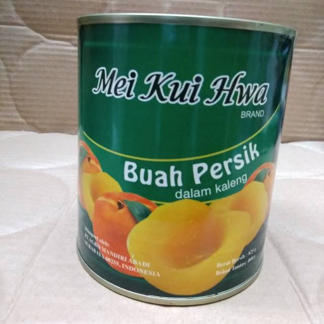 

Buah Peach persik kemasan kaleng
