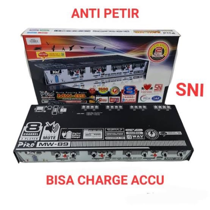 Piro 89/ Ampli walet piro 89