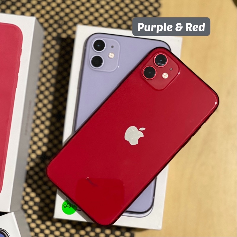 iPhone 11 64GB/128GB/256GB Bekas Original 100% | NORMAL MULUS FULLSET-1