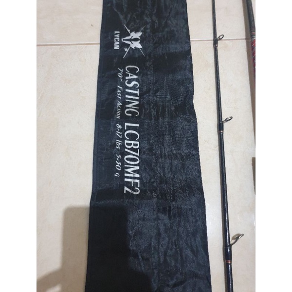 joran pancing  spinning casting