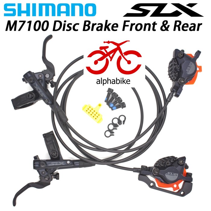 [ORIGINAL] DISC BRAKE SHIMANO M7100 SLX 4 PISTON HYDRAULIC BRAKESET