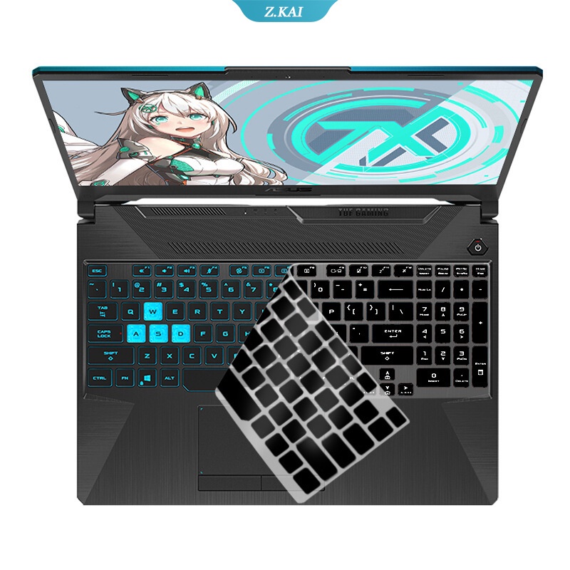 Stiker Keyboard Gaming Bahan Silikon Untuk Asus Tuf A15 A17 FA706 FA506 FX506L FX706H FX506H F15 F17 FA506IH FA506iu Fa506I Fa506I Zx506Iu Fa506H Fx706I / Fa506H / Zii / ZK
