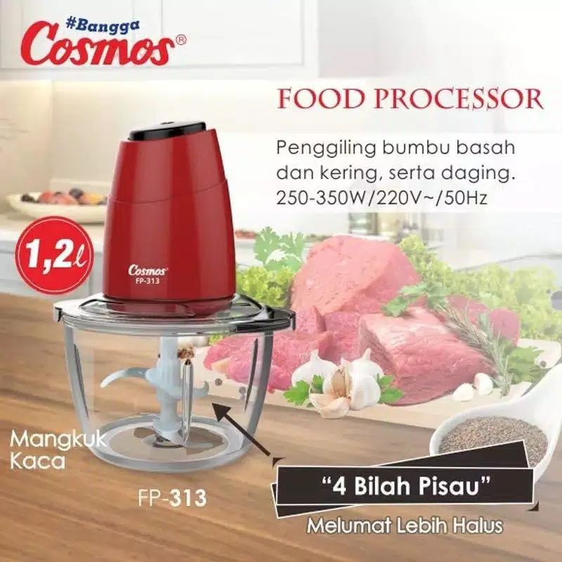 Cosmos Chopper Food Processor FP-313